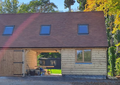 Three-Bay Oak-Framed Build in Hungerford