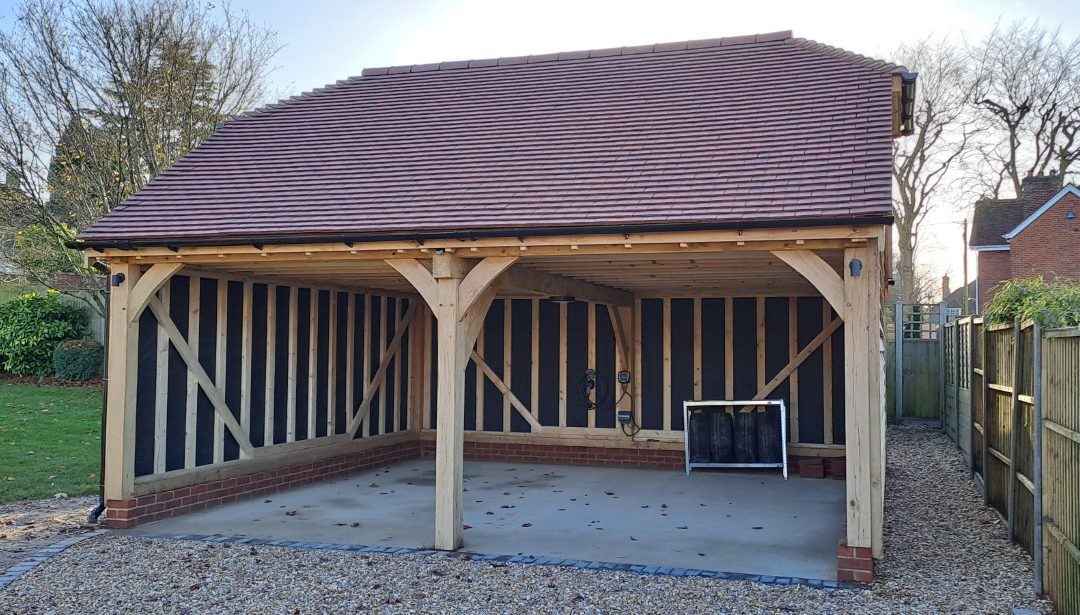 Oak Framed Building with Upper Floor