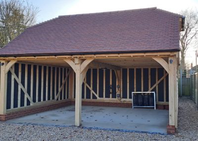 Oak Framed Building with Upper Floor