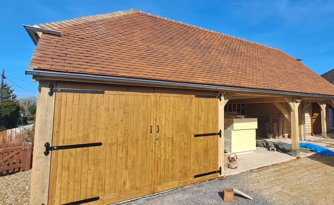 5-Bay Oak Garage and Workshop