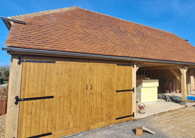 5-Bay Oak Garage and Workshop