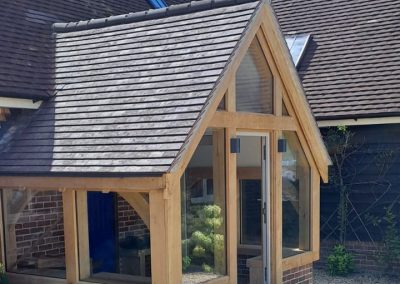 Oak Frame Porch, West Grimstead,